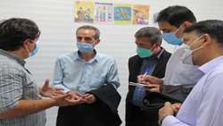 بازدید بازرس‌کل استان لرستان از واحدهای تولیدی ناحیه صنعتی شهرستان کوهدشت
