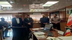 بازدید سرزده بازرس‌کل قضایی استان لرستان از شهرداری منطقه 3 خرم آباد